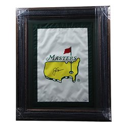 Jack Nicklaus Autographed Signed Premium Framed Masters Garden Flag - Certified Authentic
