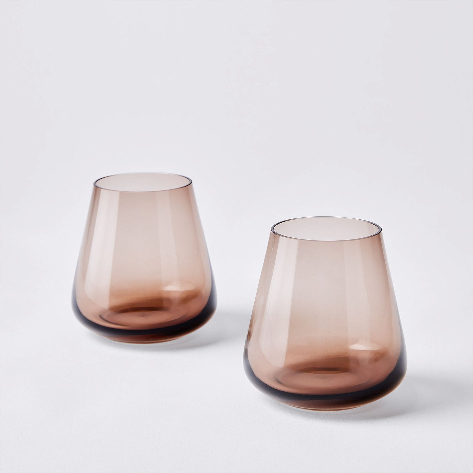 Belo Colored Glass Tumblers (Set of 2)