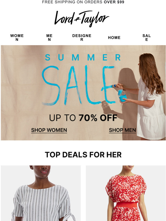 Lord & Taylor Email Newsletters Shop Sales, Discounts, and Coupon Codes