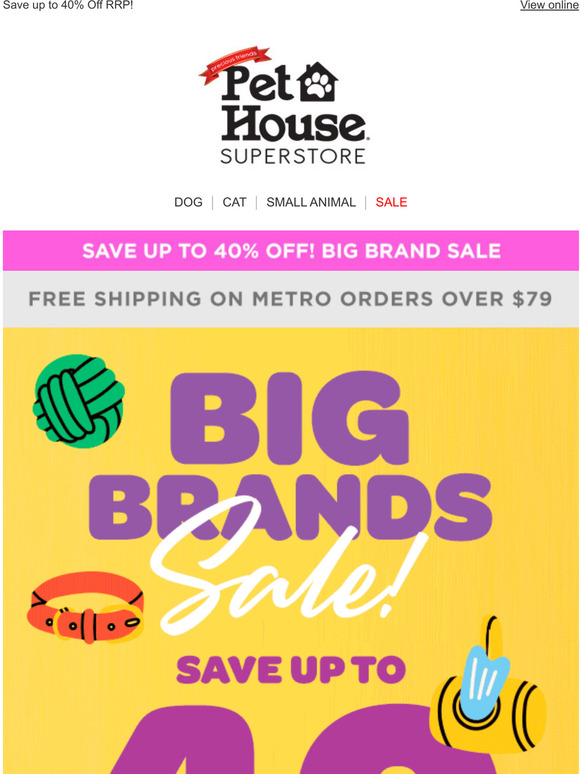 Pet House BIG BRANDS SALE! Milled