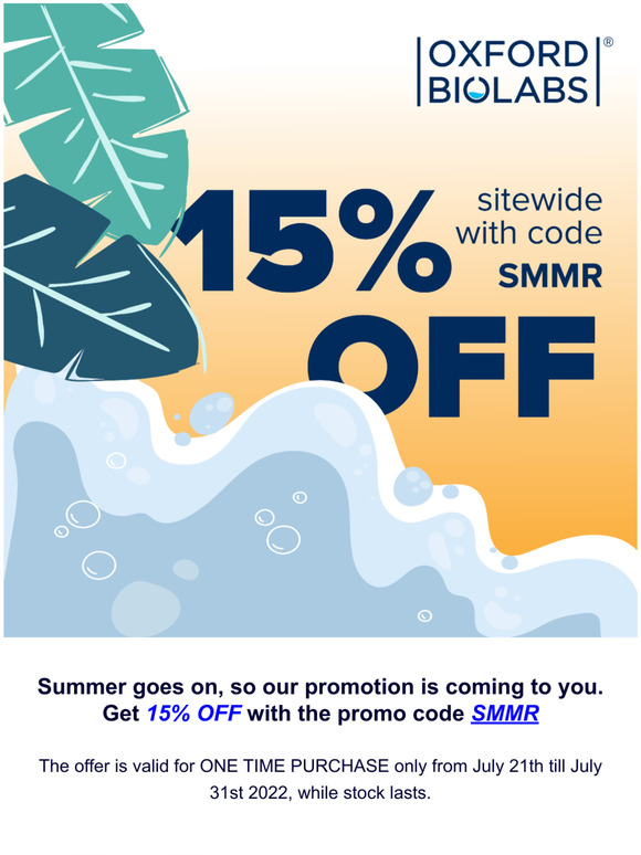Summer goes on, enjoy our OFFer 🎉