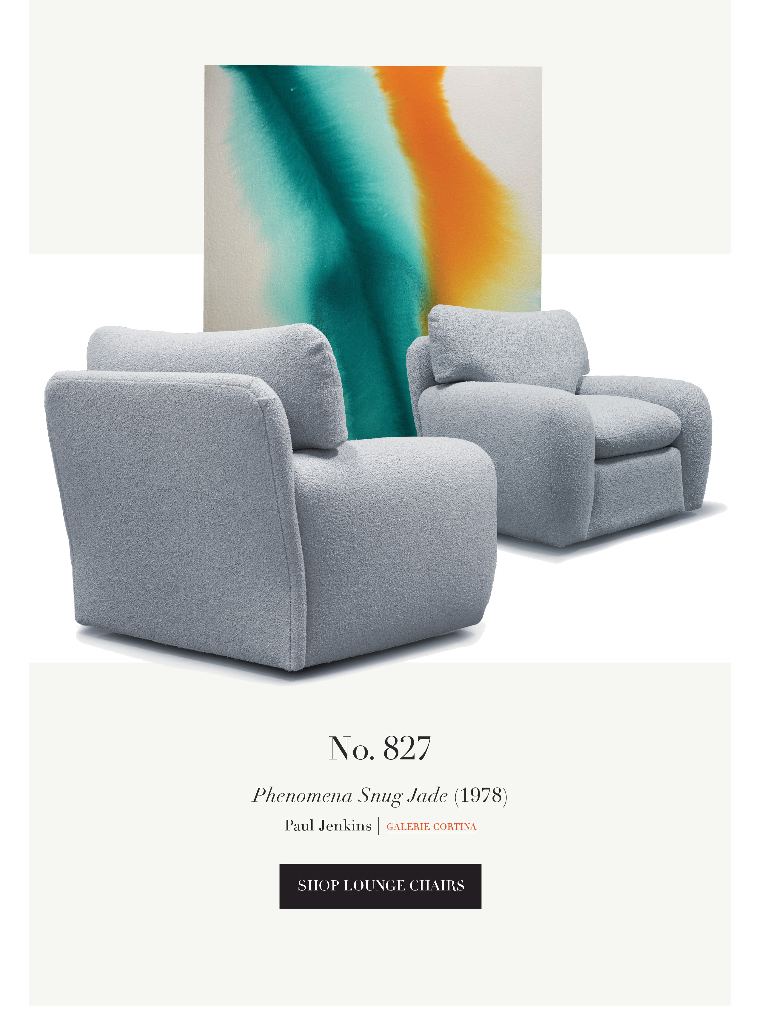 A. Rudin Shop Lounge Chairs