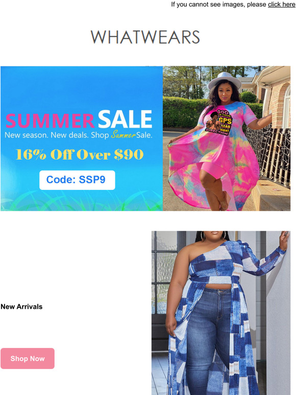Thanks from Whatwears! 16% Coupon for You!