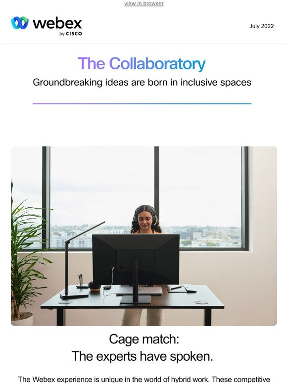 Your July edition of the Collaboratory 👇