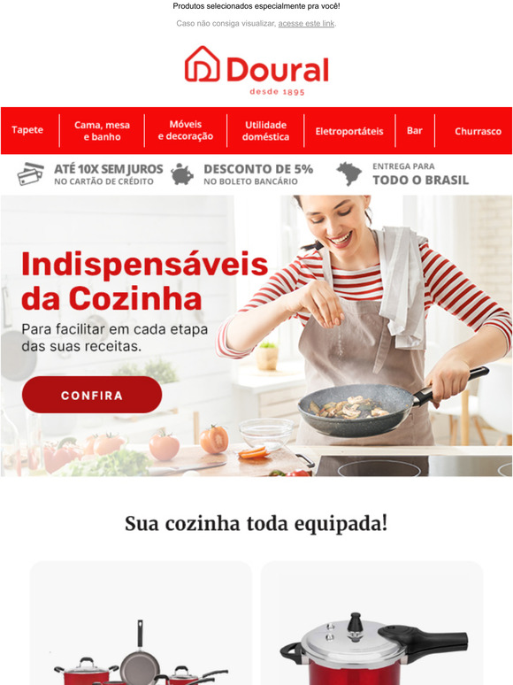 Para facilitar cada etapa das suas receitas. Aproveite!