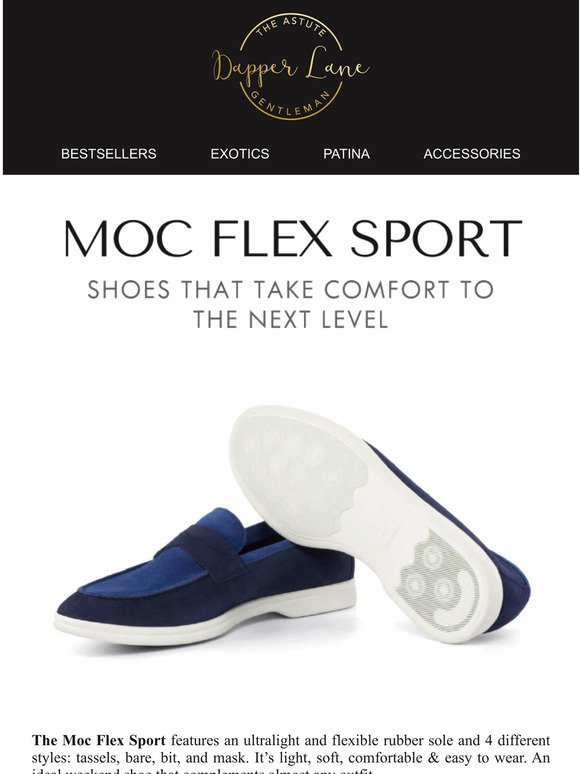 Moc Flex Sport - Comfortable And Casual!