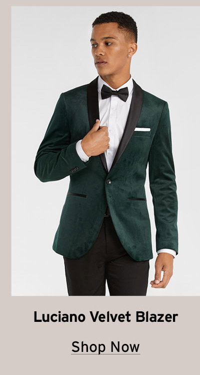 LUCIANO VELVET BLAZER
