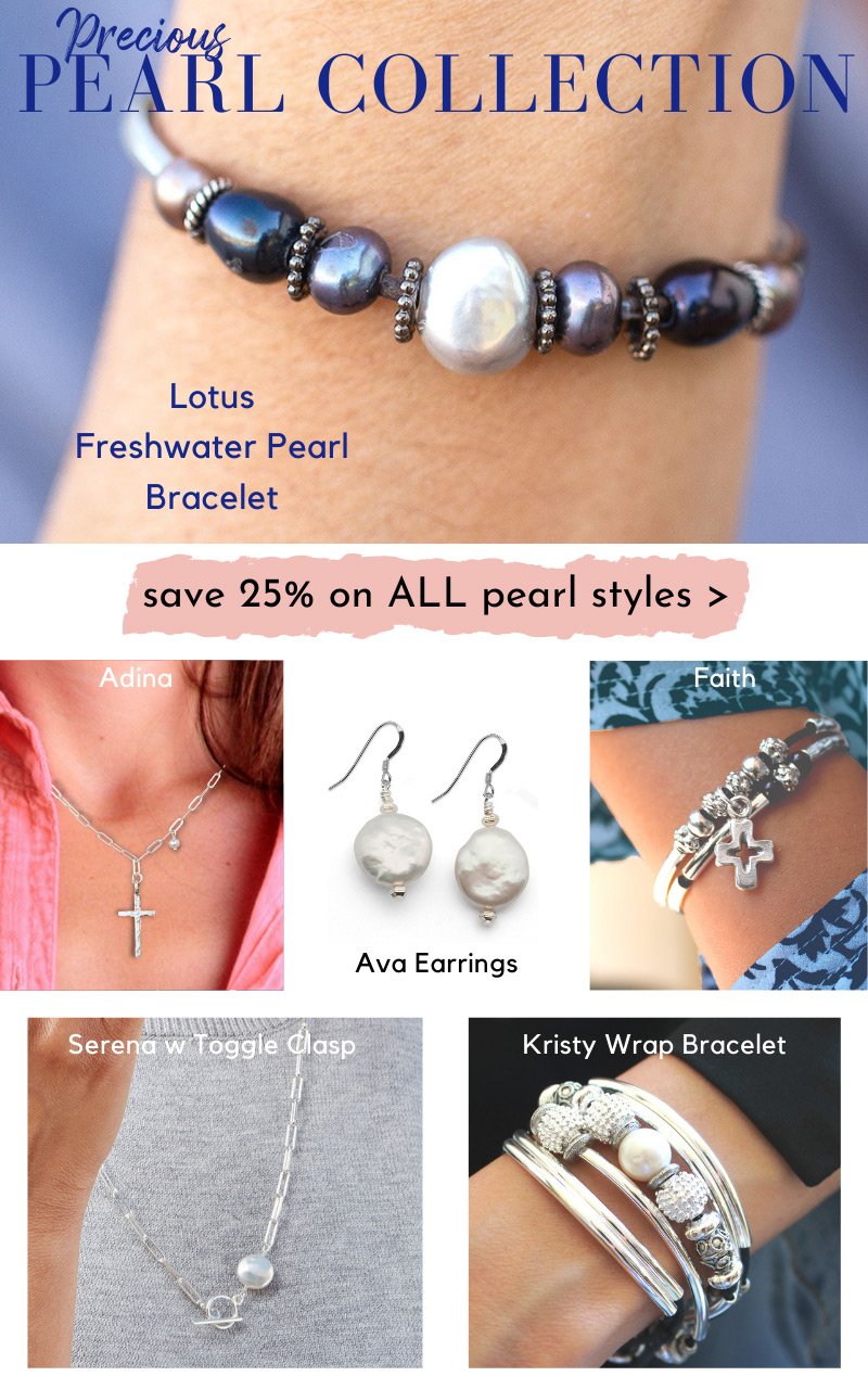 save 25% on all pearl styles