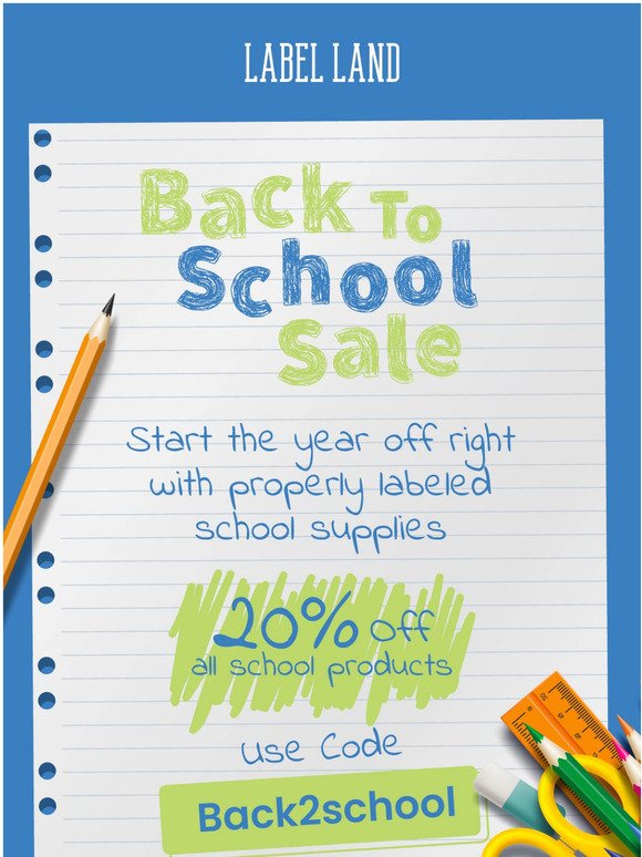 Back To School Sale!! 📚 🚌