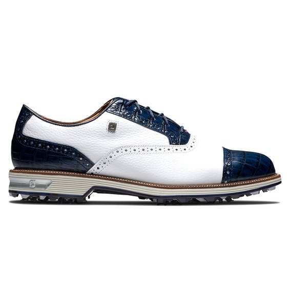 FootJoy Premiere Tarlow Spiked Golf Shoes White/Navy