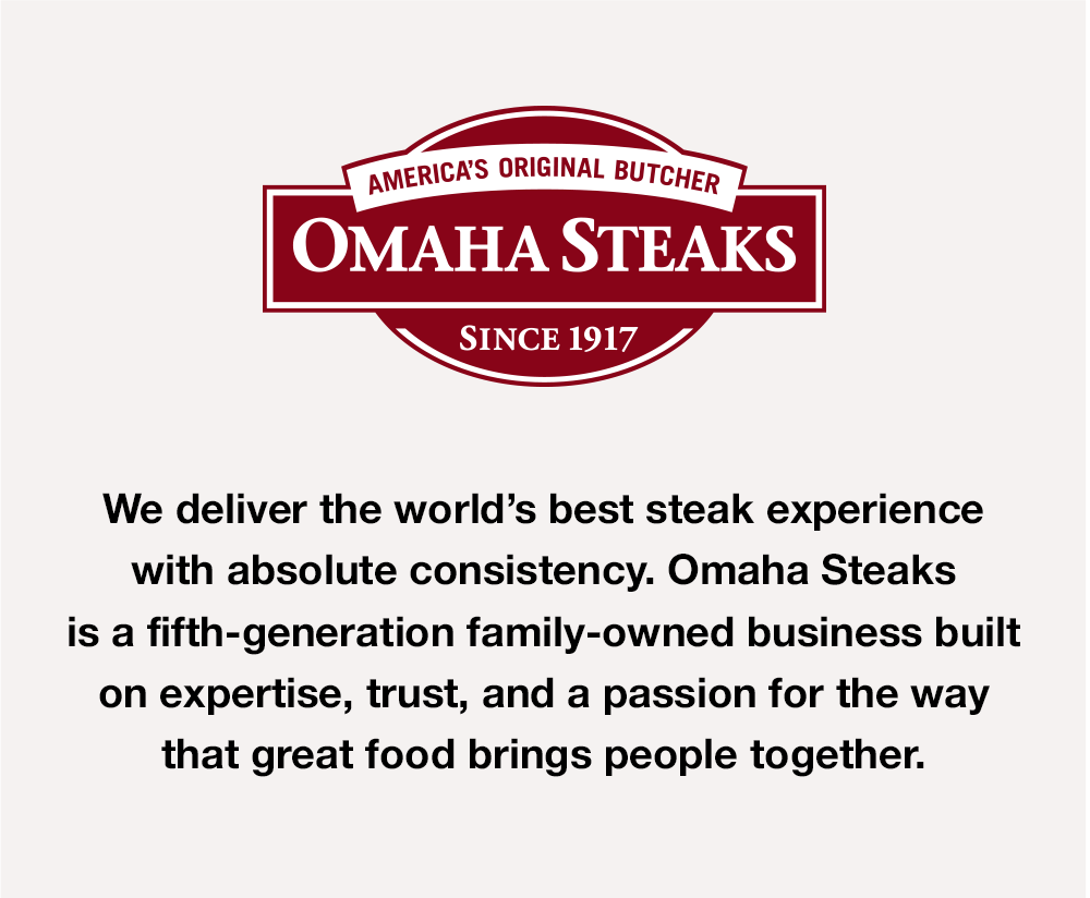 America's Original Butcher since 1917 –  with five generations of quality and expertise in delivering perfectly aged beef, hand-carved by master butchers in the Heartland of America.
