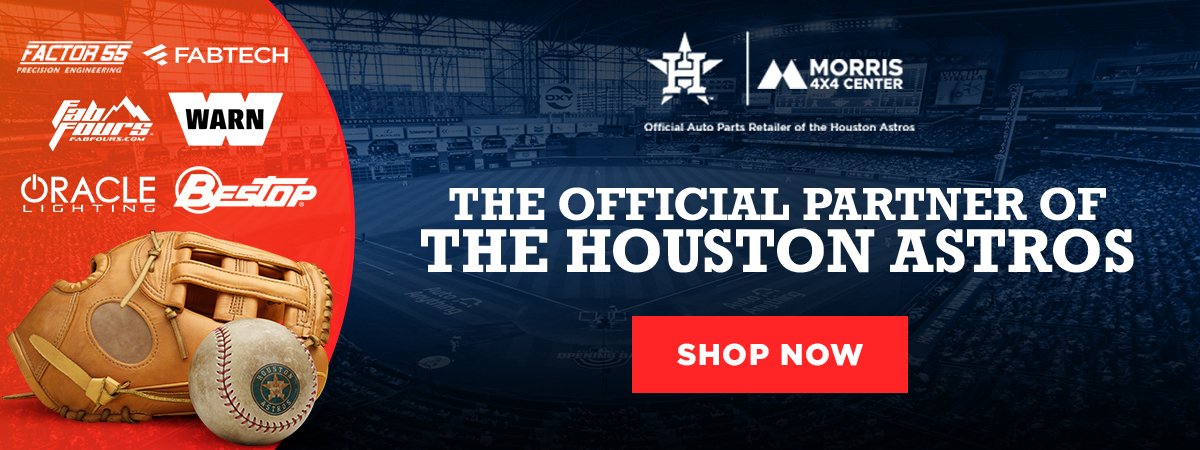 THE OFFICIAL PARTNERS OF THE HOUSTON ASTROS