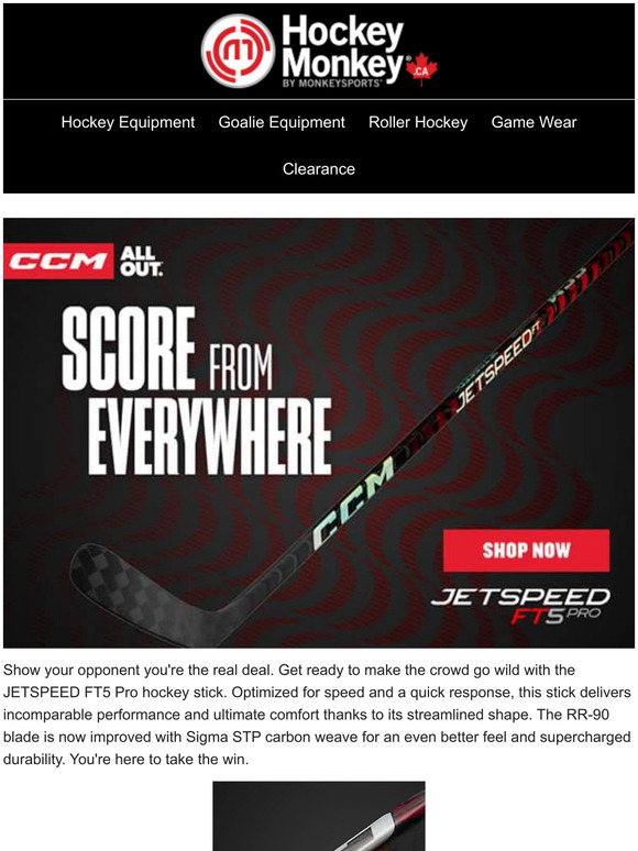 Hockey Sticks: Shop Ice Hockey Sticks at HockeyMonkey!