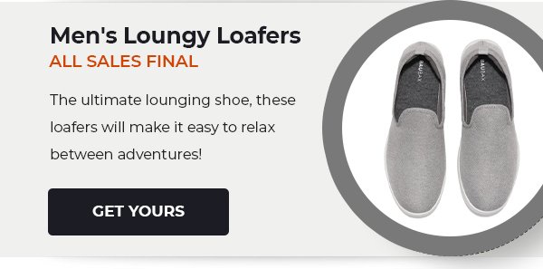 Men's Loungy Loafers - ALL SALES FINAL