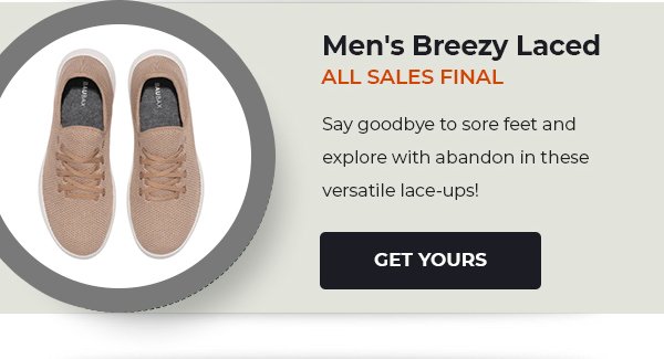 Men's Breezy Laced - ALL SALES FINAL