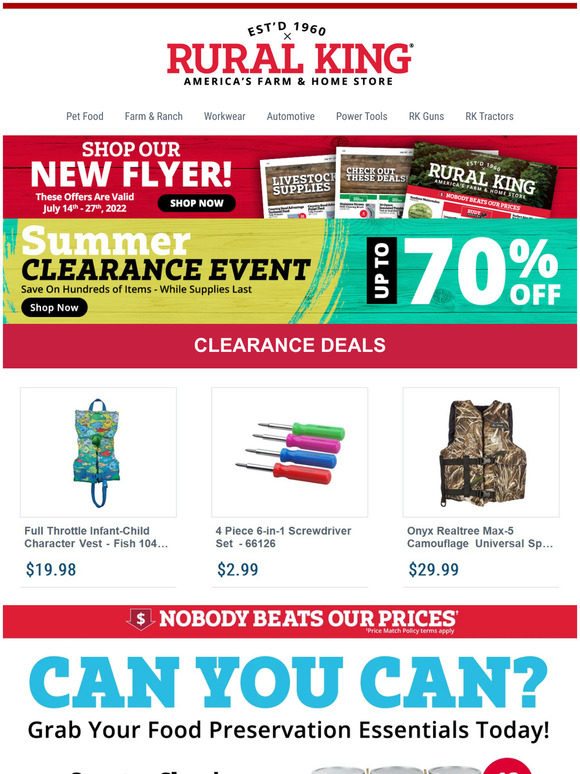 Rural How Many Cans Can You Can During Canning Season? Milled