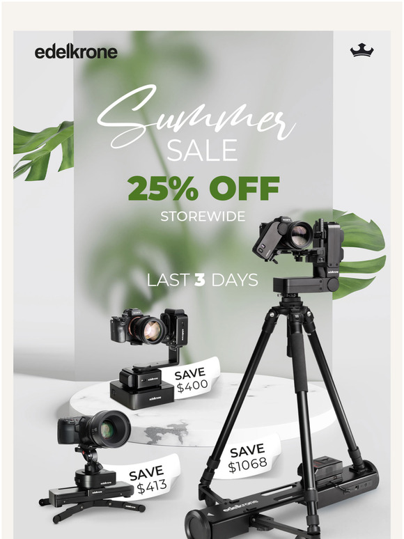 Last 3 days to save 25% ⏰