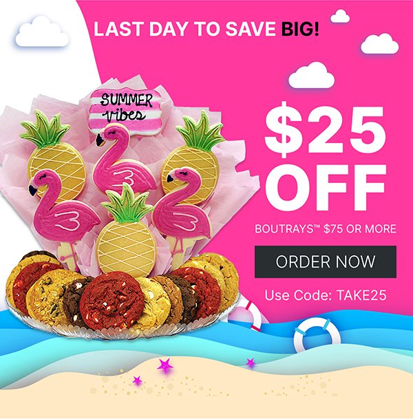 Last Day To Save Big $25 Off Boutrays