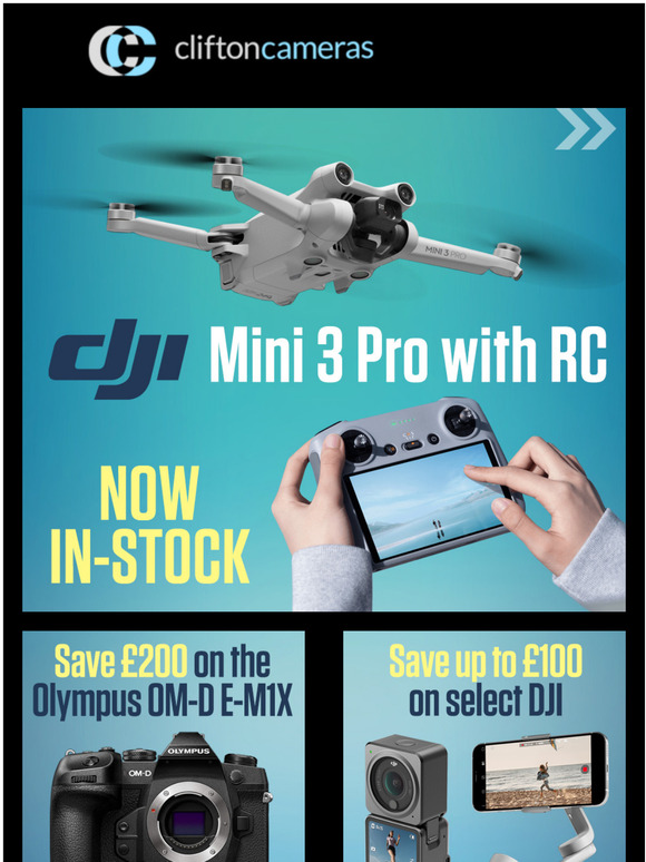 DJI Mini 3 Pro NOW In-Stock
