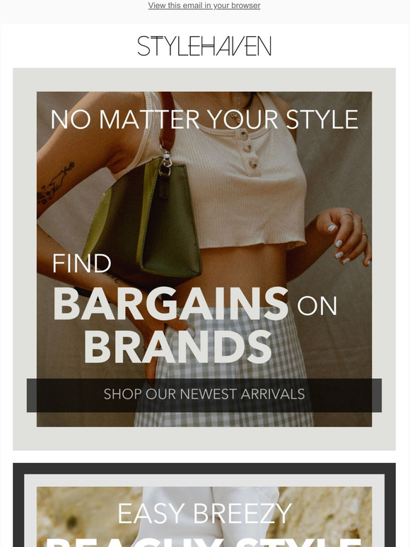 Best Bargains on Top Brands! 😍