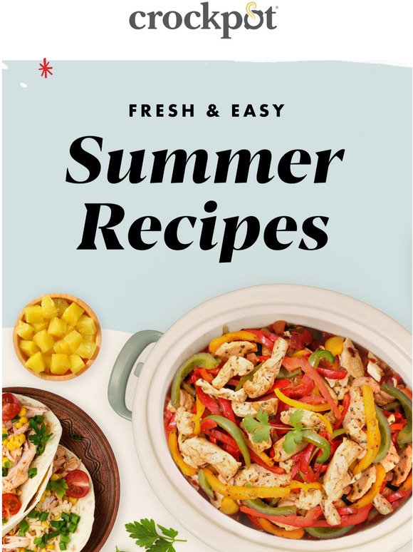 Easy Recipes to Simmer This Summer