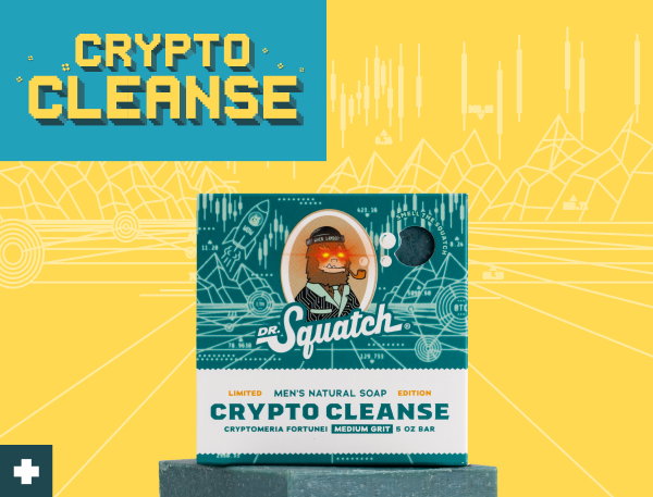 Crypto Cleanse 3-Pack - Dr. Squatch