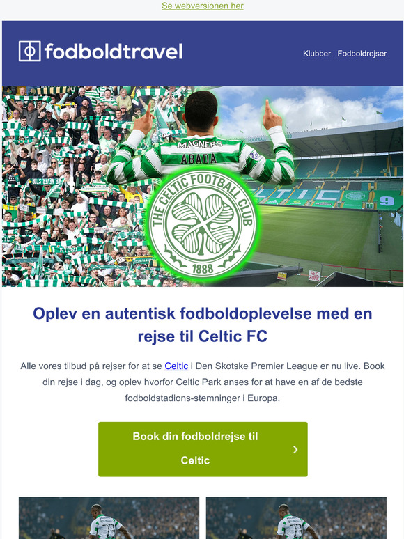 Oplev den ægte fodboldpassion med en tur til Celtic!