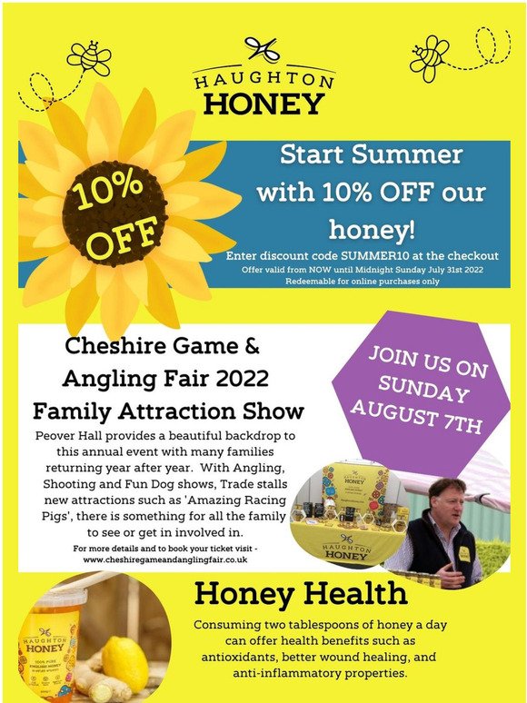 Summer Savings with Haughton Honey ☀
