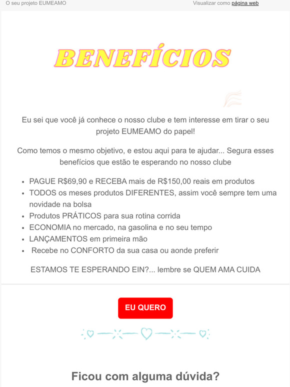 FOI AMOR À SEGUNDA, VISTA EU SEI...