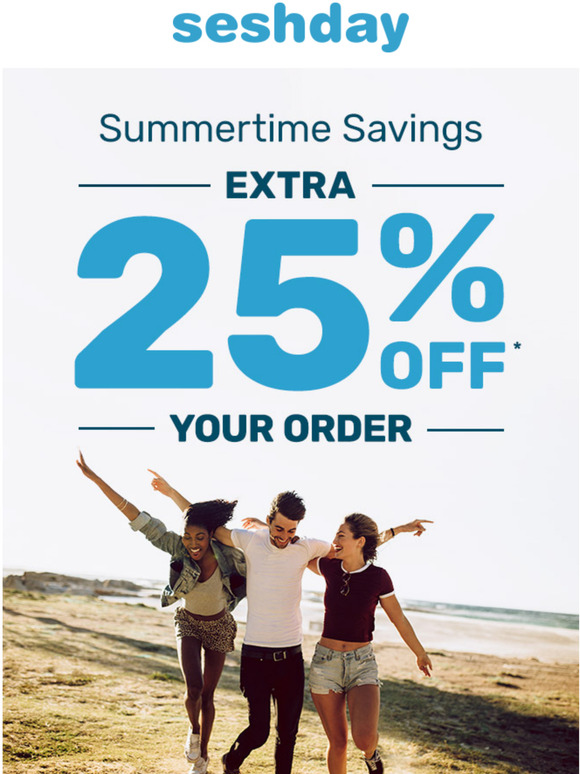 How About an Extra 25% Off?