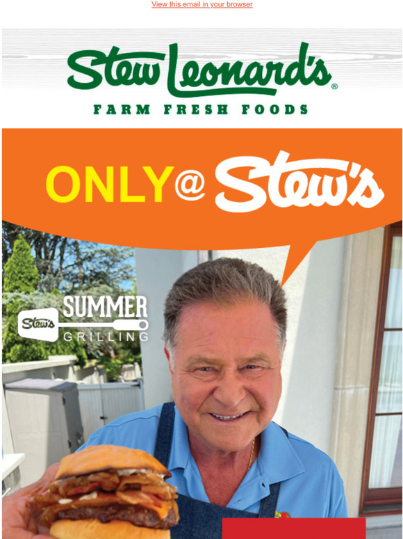 Stew Leonard's Gifts Only at Stew's The Perfect Summer Appetizer