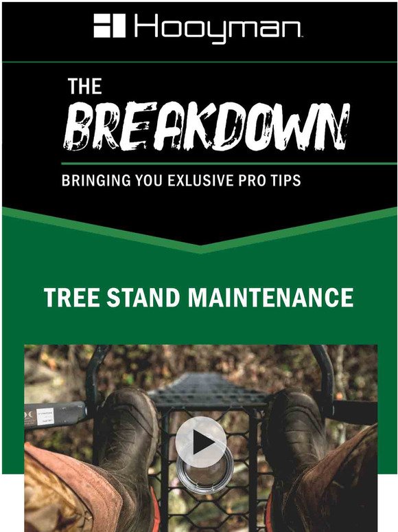 Tree Stand Maintenance
