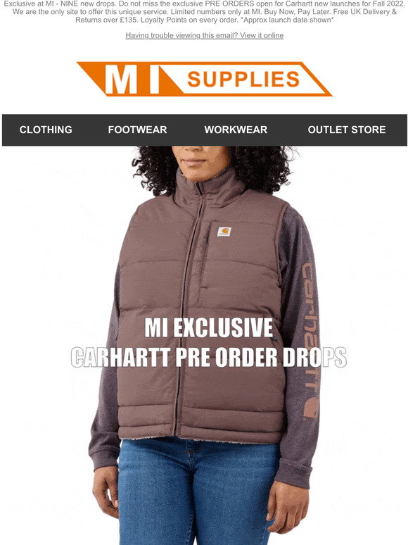 MI Supplies: Carhartt at the Movies 
