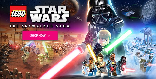 Star Wars Lego Banner