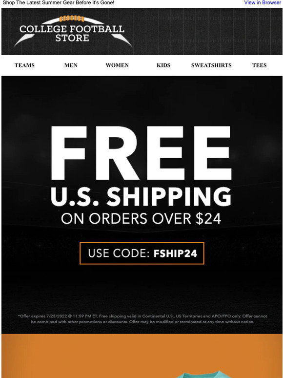 college football store Make A Splash With New Arrivals! Milled