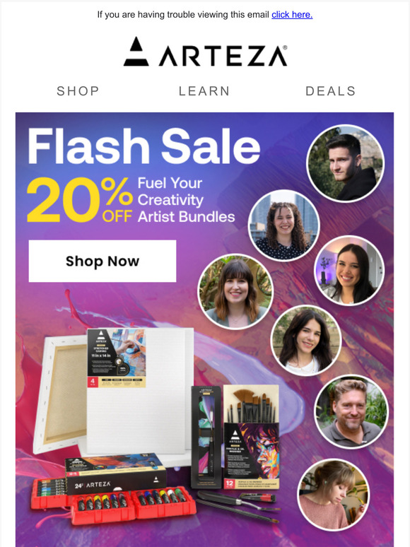 Arteza® Art Supplies Email Newsletters Shop Sales, Discounts, and
