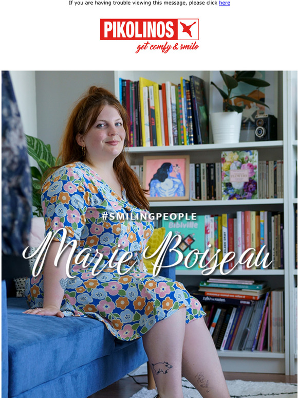 PIKOLINOS Walking with illustrator Marie Boiseau Milled