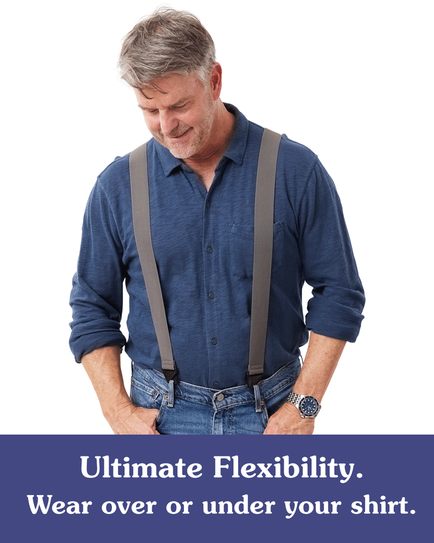 HIKERS Co. Introducing Upfitter™, our new 3point fitted suspenders