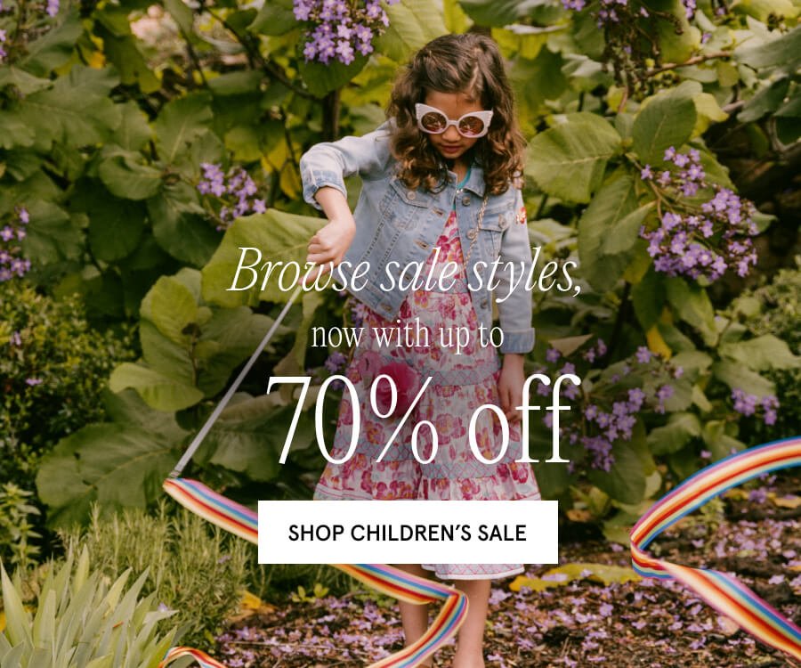 Browse sale styles, now with 70% off SHOP CHILDREN