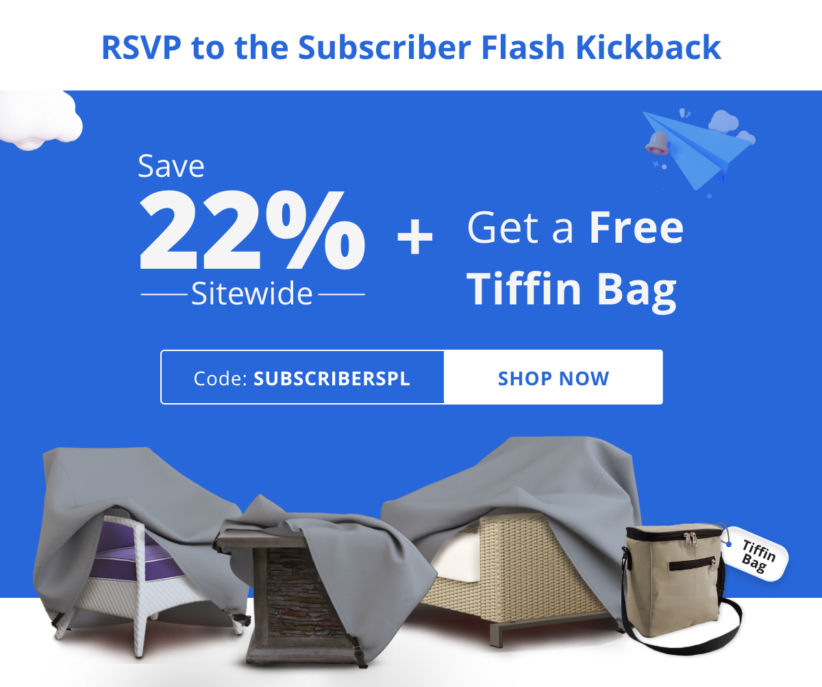 Save 22% Sitewide + Get A Free Tiffin Bag