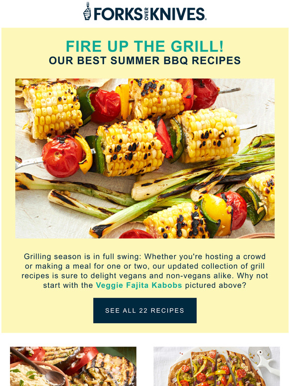 Forks over Knives Veggie Fajita Kabobs Milled