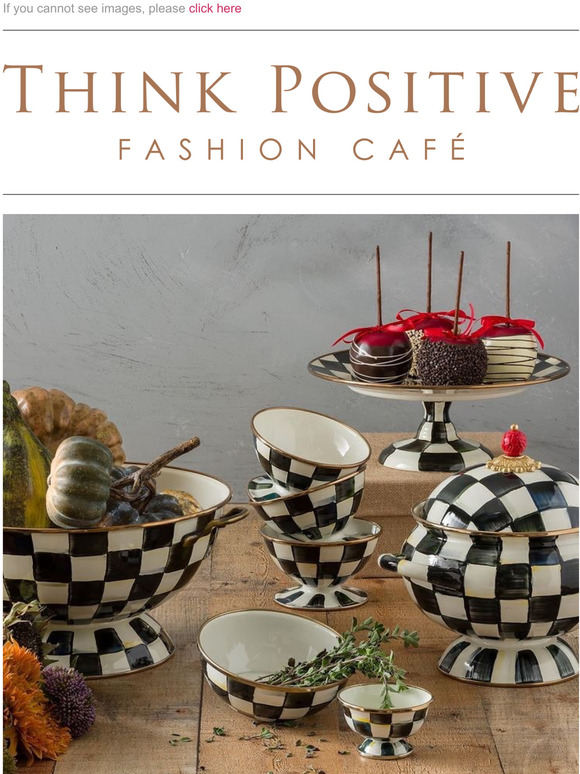 Holiday sales at Think Positive Fashion Cafe