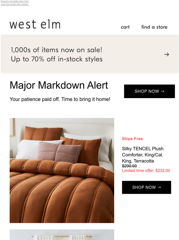West Elm Email Newsletters Shop Sales, Discounts, and Coupon Codes