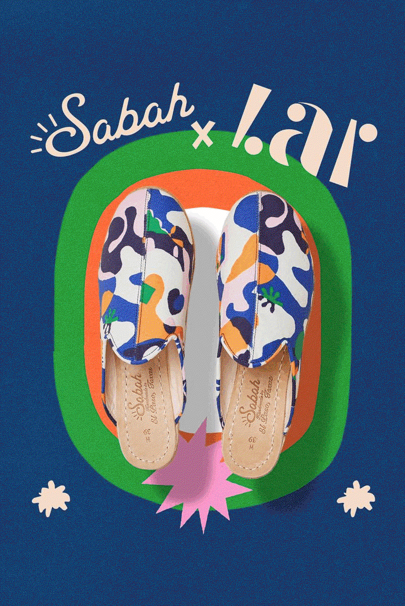 Sabah Limited Collaboration “By Night” Babas with Istanbul-based LAR Studio LAR x Sabah ? Introducing a seaside collaboration between  main image 2
