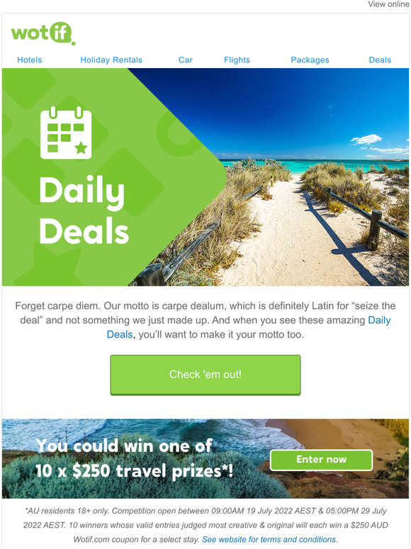 Incoming to your inbox - today's Daily Deals are a must-see 💸