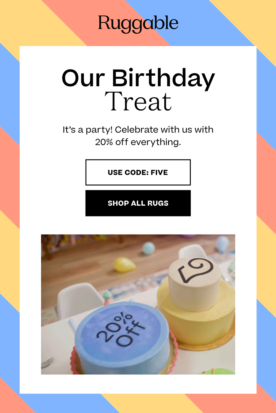 Ruggable We're Blowing Out the Candles 🎂 Milled