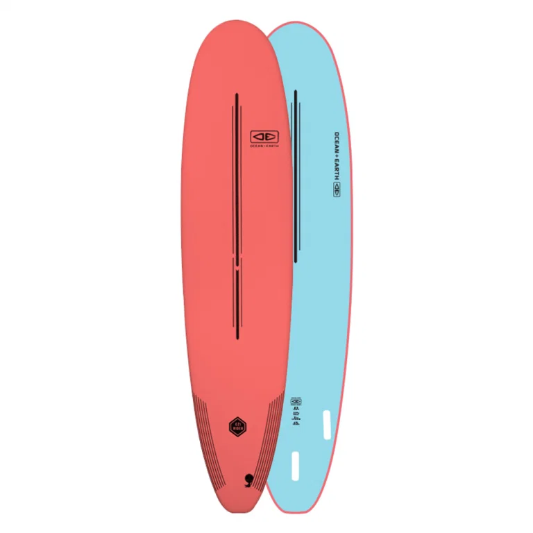 Ocean and Earth Ezi Rider Softboard Surfboard - Coral