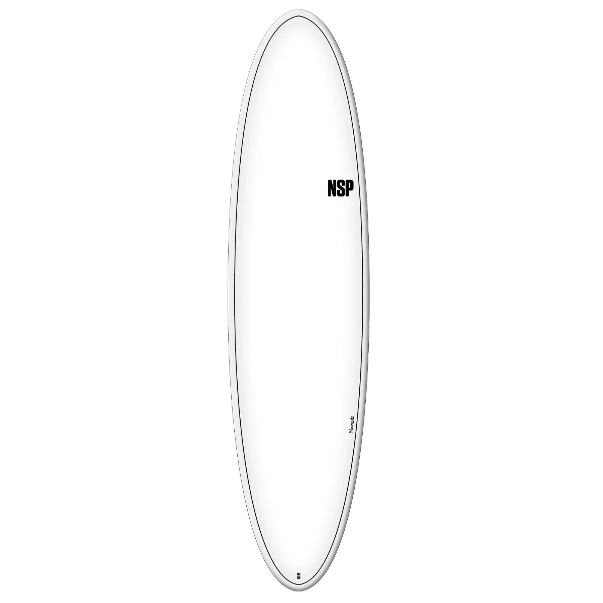 NSP 7ft 2 Elements HDT Funboard Surfboard - White