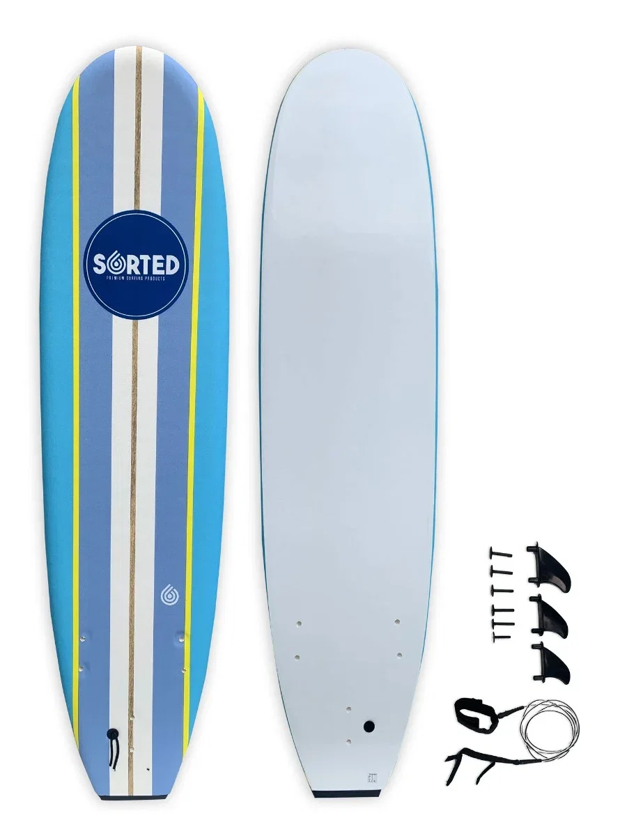 Sorted Surf Premium 7ft Foam Surfboard - Board 