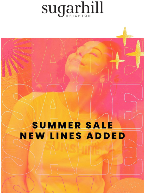 SUPER SUMMER SALE | New Lines | Prices from £15!